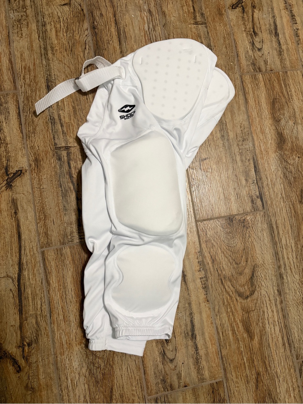 Shock Doctor Youth large White Padded football pants